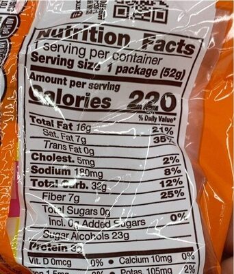 Reese S Zero Sugar Miniatures Chocolate Peanut Butter Cups Candy  Bag 1.86 Oz thumbnail