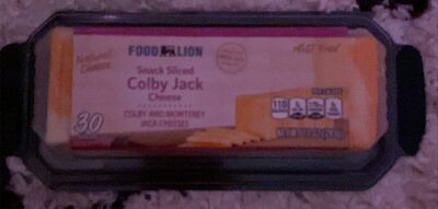 Snack Sliced Colby Jack Cheese