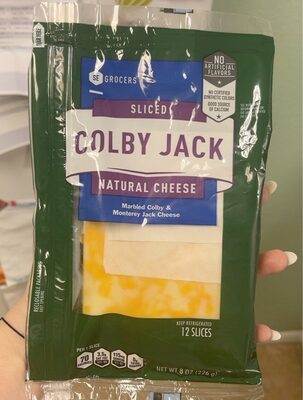 Sliced Colby Jack Natural Cheese
