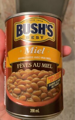 Bush Beans Honey Baked 12X398ML
