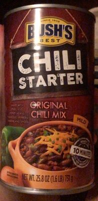 Bush's Mild Original Chili Mix Starter