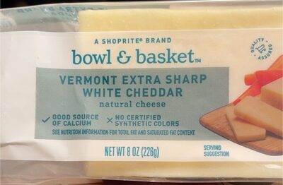 Vermont Extra Sharp White Cheddar Cheese
