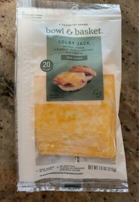 Colby Jack Thin Sliced Cheese