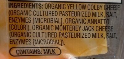 Organic Colby-Jack Sliced Cheese