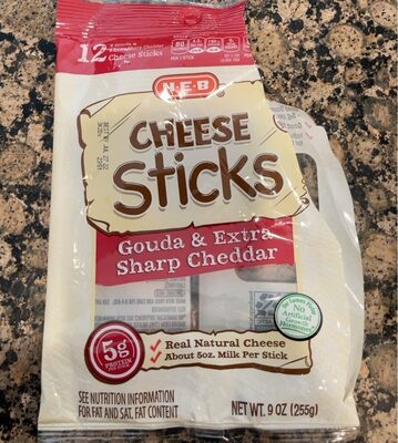 Cheese Sticks: Gouda & Extra Sharp Cheddar