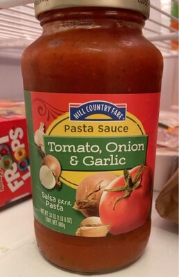 Tomato, Onion & Garlic Pasta Sauce