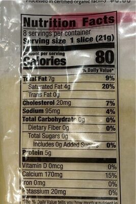 Baby Swiss Sliced Cheese thumbnail