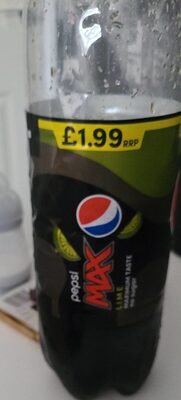 Pepsi Max Lime No Sugar Cola Bottle 2L (Pack of 6)