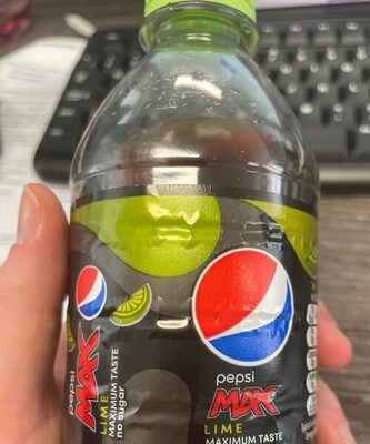 Pepsi Max Lime No Sugar Cola Bottle