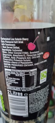 Pepsi Max Cherry No Sugar Cola Bottle 2L (Pack of 6) thumbnail