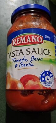 Pasta Sauce Tomato Onion and Garlic
