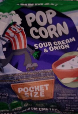 Pop Corn Sour Cream and Onion