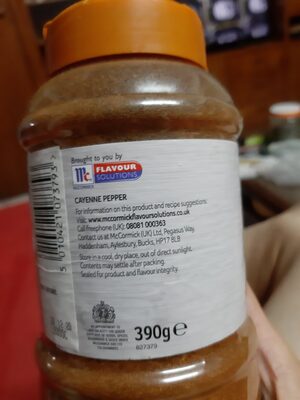 Schwartz Cayenne Pepper, Hot and Fiery Cayenne Chilli Powder for Chilli Con Carne, Curries and Marinade Sauce, Ideal for Taco Seasoning and Fajita Sea thumbnail