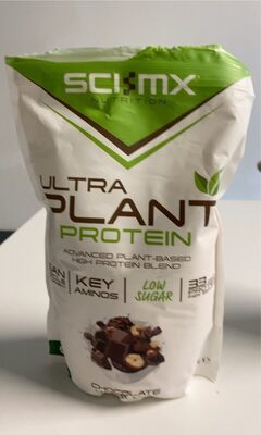 Sci-MX Ultra Plant Protein 900g | 33g Vegan Protein | Dairy-Free & BCAA-Rich, Chocolate Hazelnut