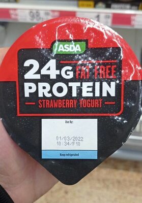 24 G Fat Free Protein Strawberry Yogurt