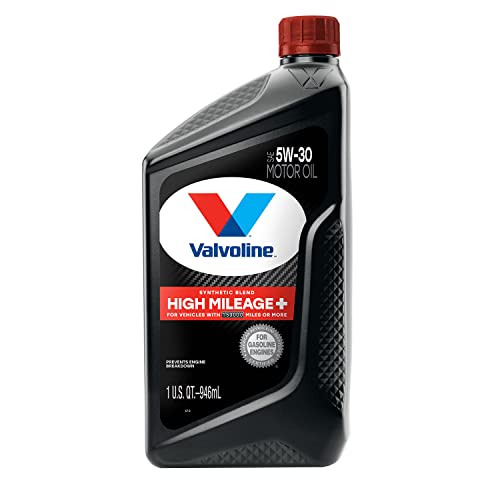 Valvoline High Mileage 150K with Maxlife Plus Technology Motor Oil SAE 5W-30 1 QT, Case of 6 thumbnail