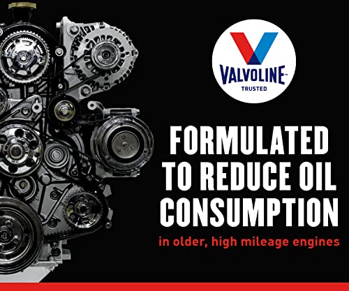 Valvoline High Mileage 150K with Maxlife Plus Technology Motor Oil SAE 5W-30 1 QT, Case of 6 thumbnail