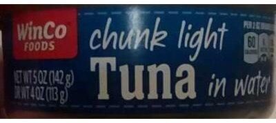 Chunk Light Tuna in Water