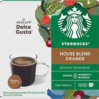 STARBUCKS by NESCAFE Dolce Gusto House Blend 12 Capsules