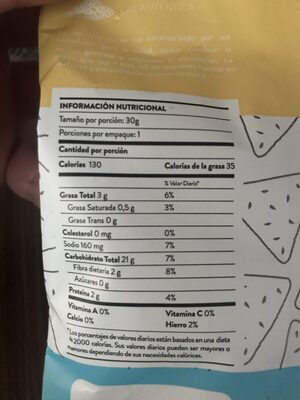 Nachos Sal Marina Tortilla Chips & Sea Salt thumbnail
