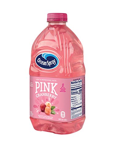 Ocean Spray Pink Cranberry Juice Drink, 64 Ounce Bottles (Pack of 8) thumbnail