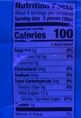 Blue Raspberry Gummi Rings thumbnail