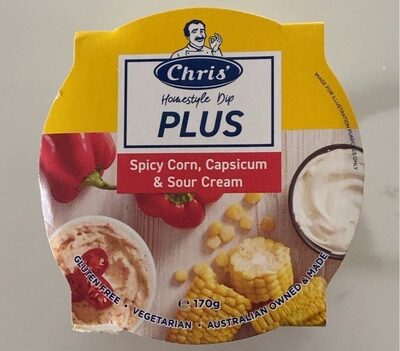 Spicy Corn, Capsicum & Sour Cream