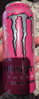 Monster Energy Zero Sugar Ultra Rosa Drink Can 500ml