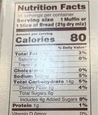 Almond Flour Baking Mix Banana Muffin Bread thumbnail