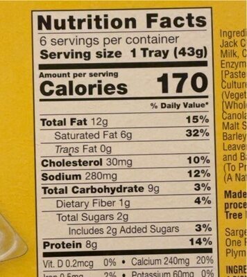 Sargento Balanced Breaks Cheese and Crackers Kits, 1.5 Oz, Pack of 12 Kits thumbnail
