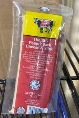 The BIG Pepper Jack Cheese & Stick