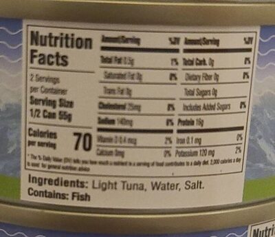 Chunk Light Tuna in Water thumbnail