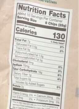 Sea Salt Lime Tortilla Chips thumbnail