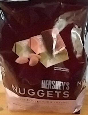 Hershey S Nuggets Almonds Collection  Milk Chocolate with Almonds  630g/22 Oz. Bag (Imported from Canada)