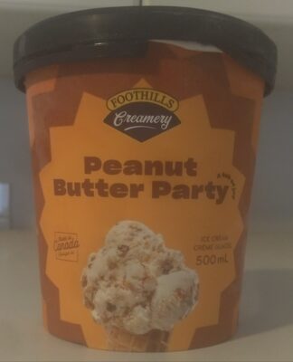 Peanut Butter Party Ice Cream