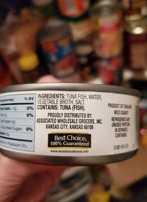 Chunk Light Tuna in Water thumbnail