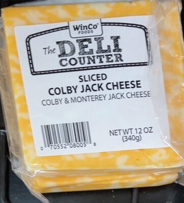 Sliced Colby Jack Cheese