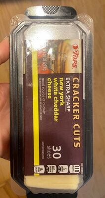 Cracker Cuts Extra Sharp NY White Cheddar Cheese