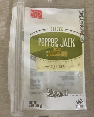 Sliced Pepper Jack Cheese