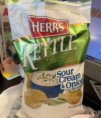 Kettle Cooked Sour Cream and Onion Chips