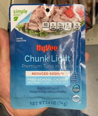 Chunk Light Premium Tuna in Water Reduce Sodium