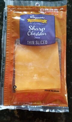 Sharp Cheddar Cheese Thin Sliced