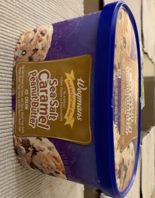 Sea Salt Caramel Peanut Butter Ice Cream