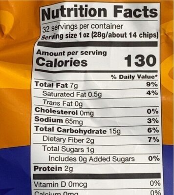 Organic Blue Corn Tortilla Chips with Sea Salt thumbnail