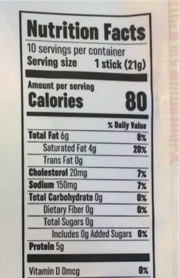 Pepper Jack Natural Cheese Snack Sticks thumbnail