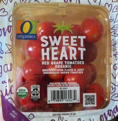 Sweet Heart Organic Grape Tomatos