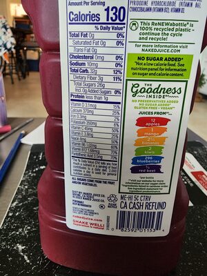 Naked Juice  Rainbow Machine  64 Fl Oz Bottle thumbnail
