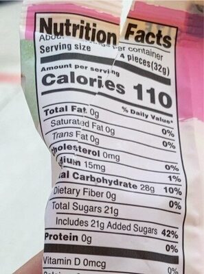 Snak Club Watermelon Rings Gummy Snack – 2 Bags (4 Oz Each) thumbnail