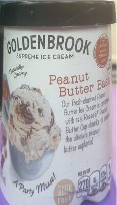 Peanut Butter Bash Ice Cream