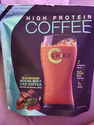 Chike Nutrition High Protein Iced Coffee Mocha Mint 14.8 Oz